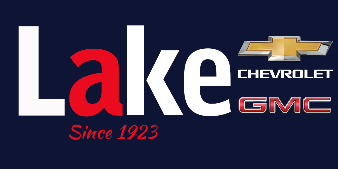 Graphic of Lake Chevrolet Buick GMC logo. | Devils Lake Cars