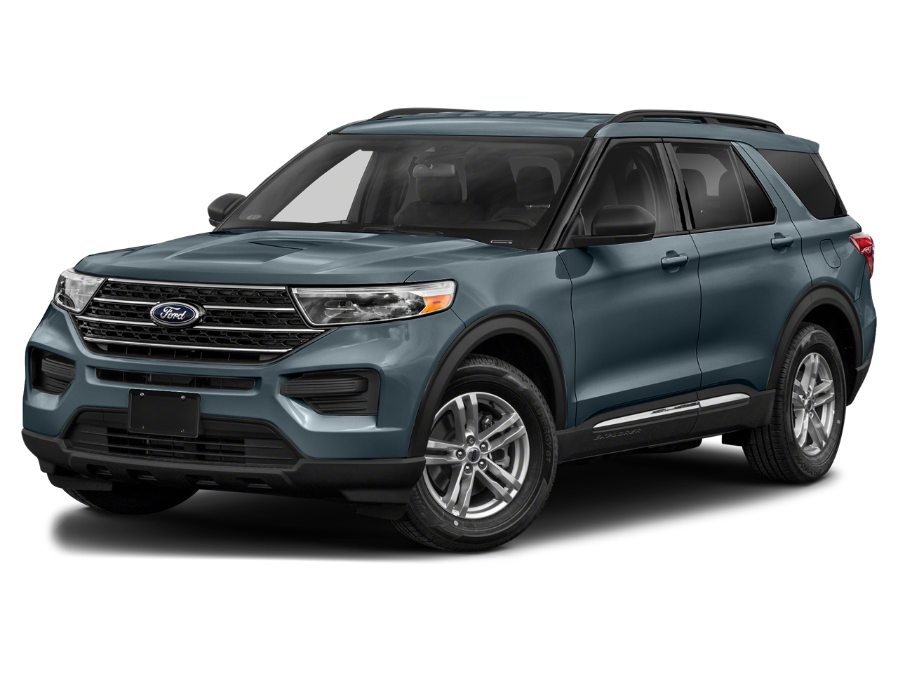 2020 Ford Explorer — side profile view