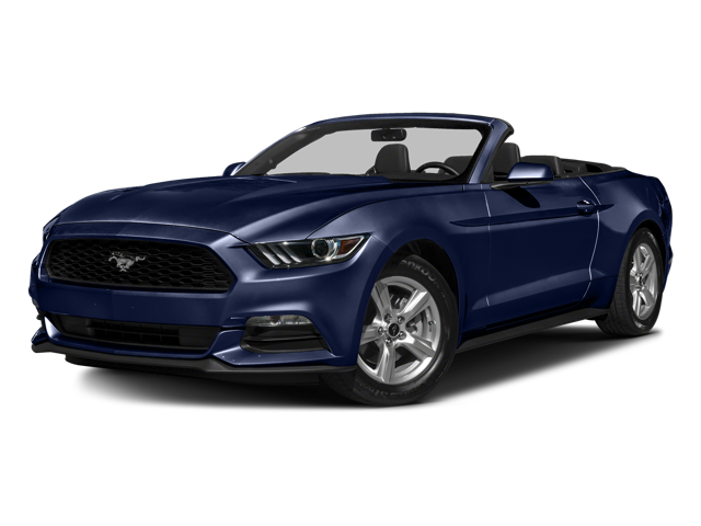 2016 Ford Mustang — rear three-quarter view
