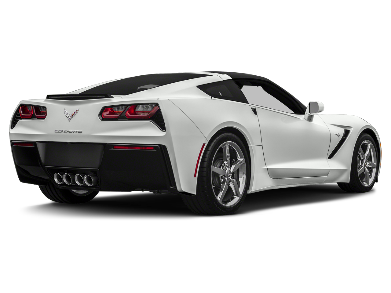 2015 Chevrolet Corvette Stingray — rear three-quarter view