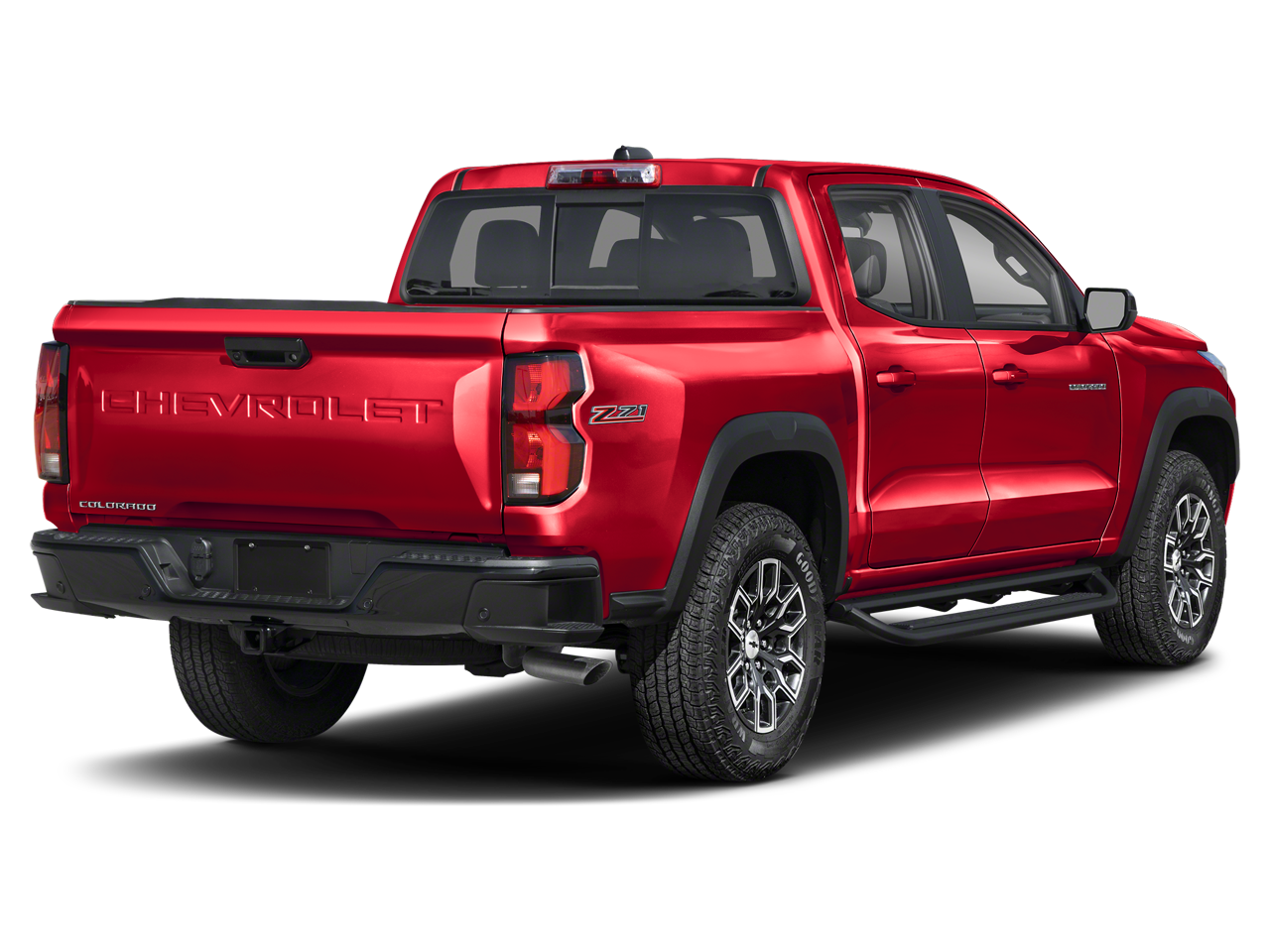 2026 Chevrolet Colorado — rear three-quarter view