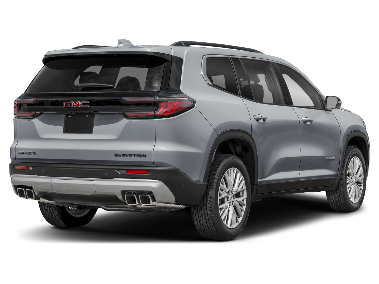 2026 GMC Acadia — rear three-quarter view