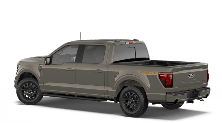 2026 Ford F-150 — rear three-quarter view