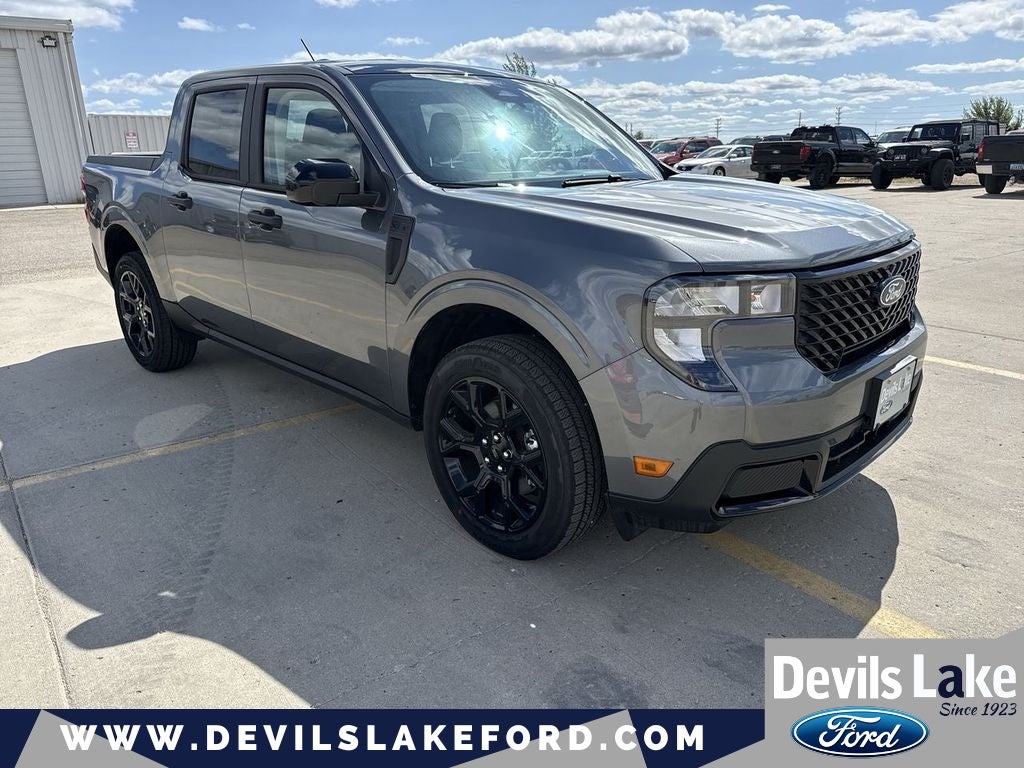 2026 Ford Maverick XLT in Carbonized Gray Metallic — front three-quarter view