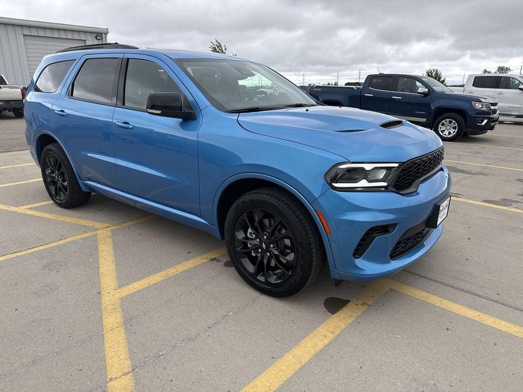 2026 Dodge Durango DURANGO GT PLUS AWD in B5 Blue — front three-quarter view