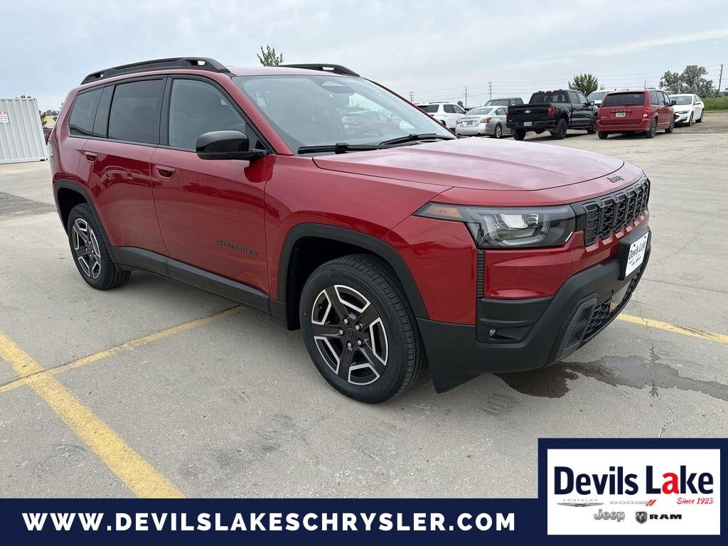 2026 Jeep Cherokee CHEROKEE LIMITED 4X4 in Red Hot Pearlcoat — front three-quarter view