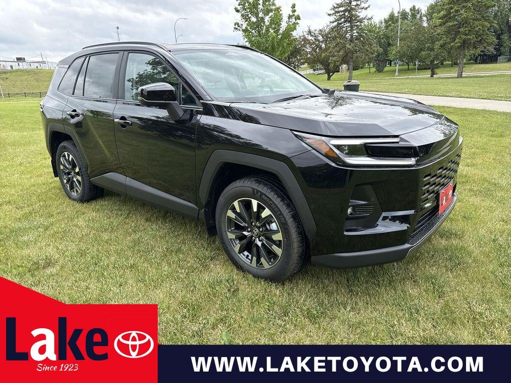2026 Toyota RAV4 Limited in Midnight Black Metallic — front three-quarter view
