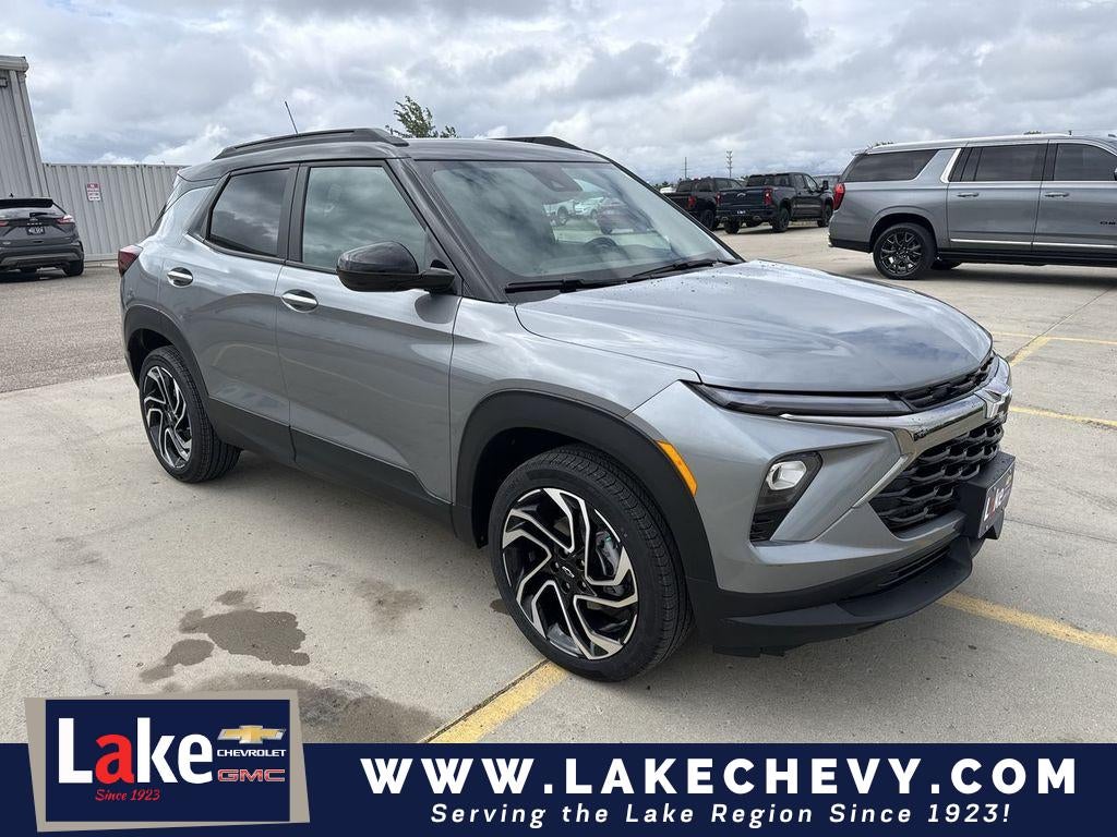 2026 Chevrolet Trailblazer RS in Sterling Gray Metallic — front three-quarter view
