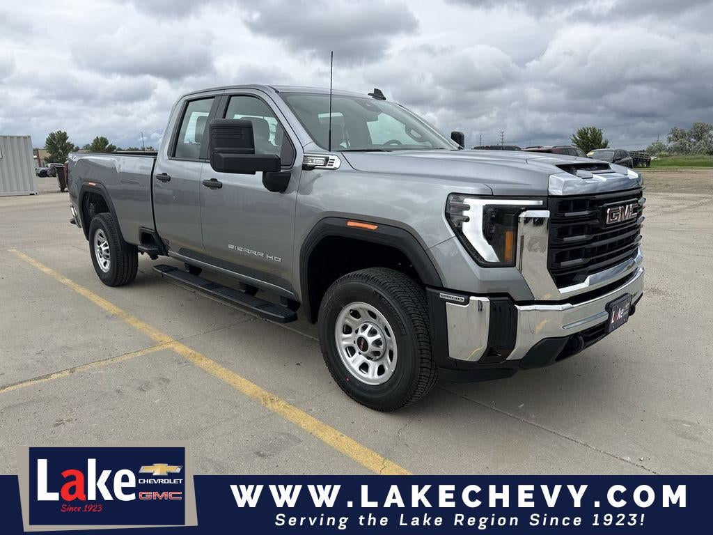 2026 GMC Sierra 2500 HD Pro in Sterling Metallic — front three-quarter view